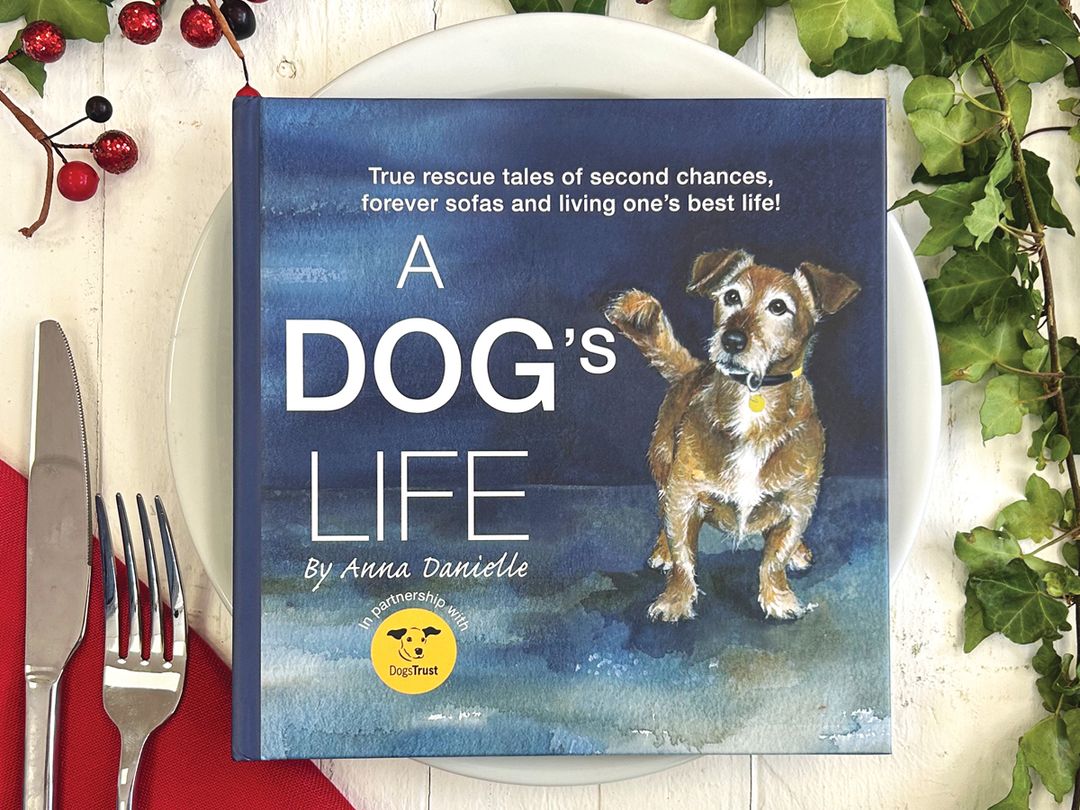 A Dog's Life, a book from The Little Dog Laughed in partnership with Dogs Trust.