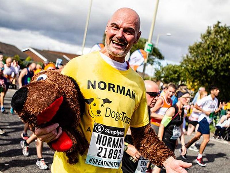 Great North Run runner