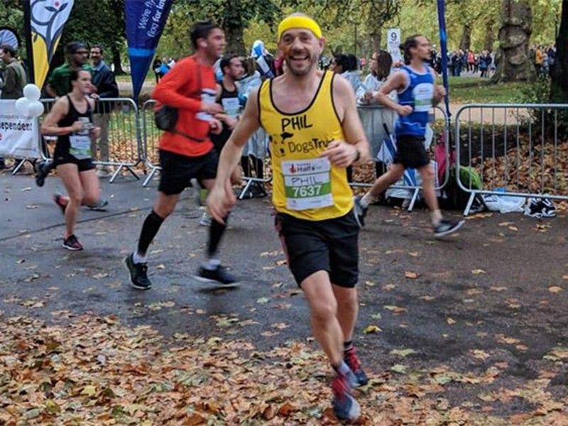 Royal Parks Half Marathon runner