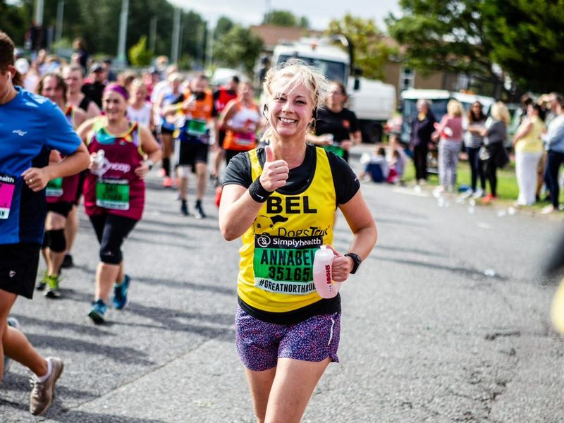 annabel running event marathon