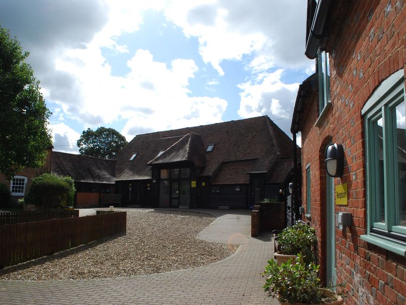 Newbury Rehoming Centre entrance to the main buildings.