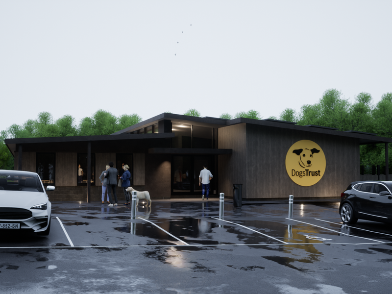Artist’s impression of the new West Calder rehoming centre.