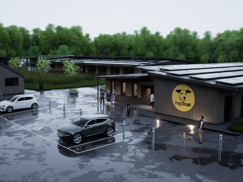Artist’s impression of the new West Calder rehoming centre.