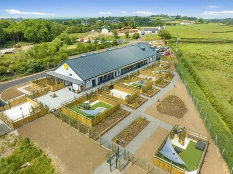 Photo of Ballymena's rehoming centre drone footage of kennels
