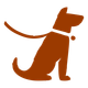 Illustration of dog sitting